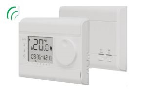 Thermostat digital par onde radio