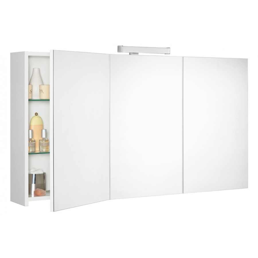 Armoire de toilette HARMONY² largeur 1200mm 3 portes avec éclairage