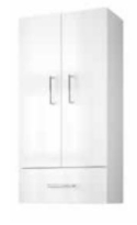 Amoire de toilette MONACO MOTRIL Blanc 2 portes