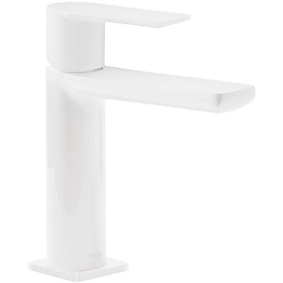 Mitigeur lavabo LOFT COLOR blanc mat avec aérateur H167mm