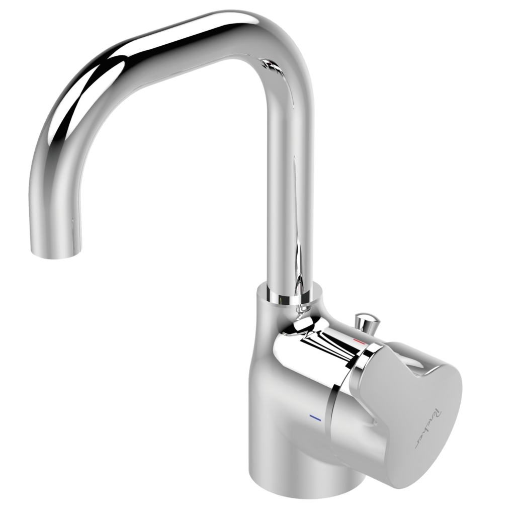 Mitigeur lavabo Col de Cygne OLYOS H222mm