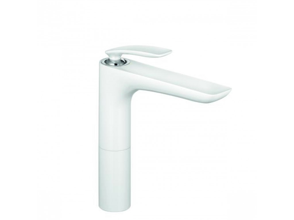 Mitigeur lavabo Mi-Haut BALANCE White