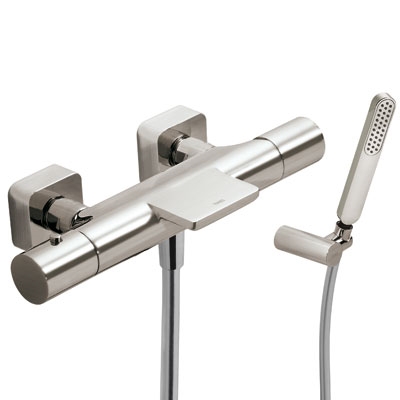 Mitigeur Bain/Douche thermostatique LOFT COLOR Acier