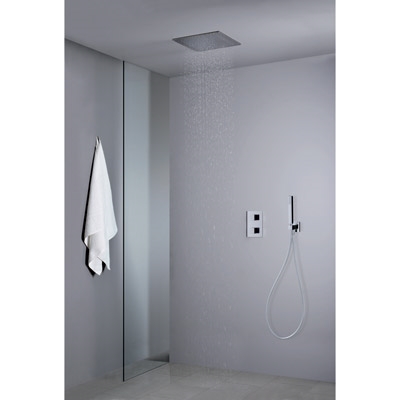 Pack douche thermostatique QUADRI Plafond