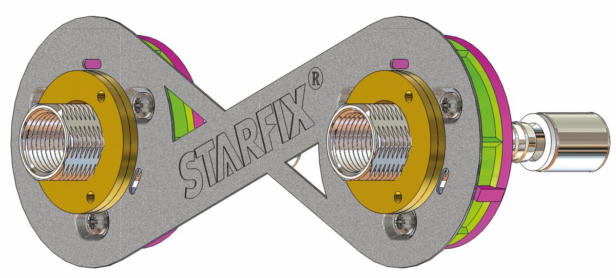 Starfix réglable sortie mâle droit