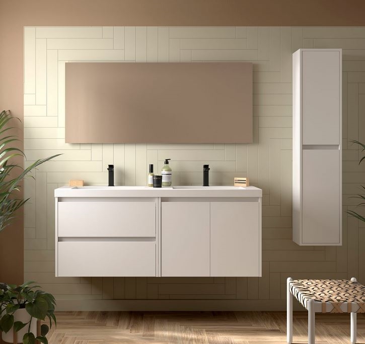 NOJA 1400 Vasque avec 2 portes et 2 tiroirs