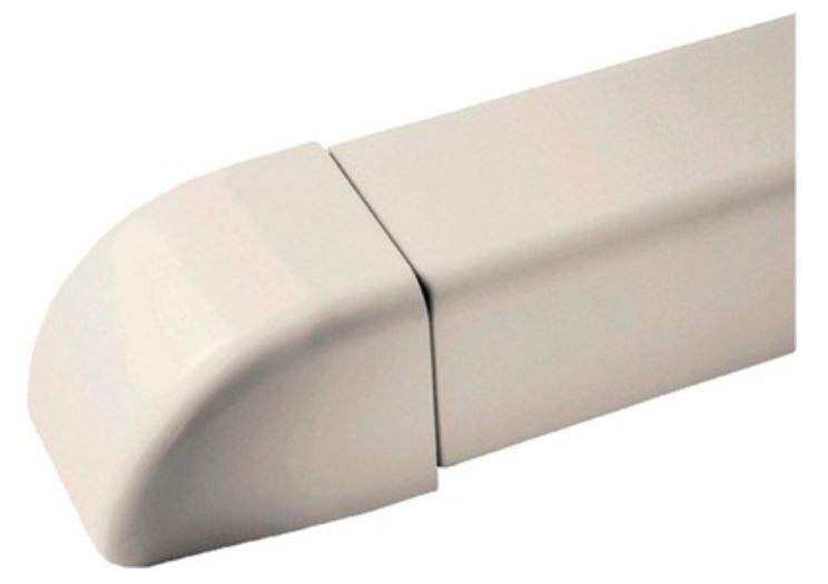 Embout blanc 80mm