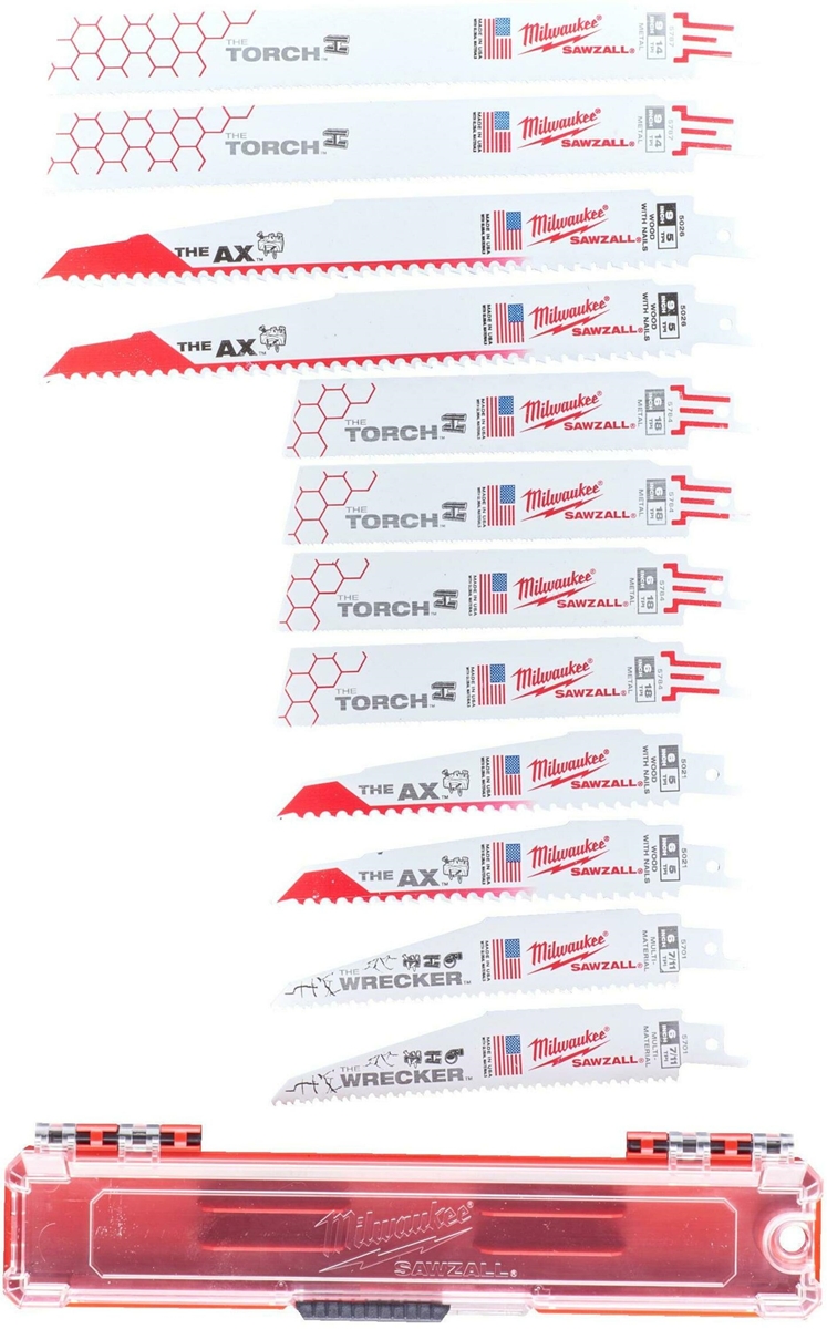 Set de 12 lames panachées