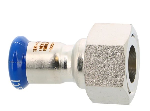 Raccord 2PCES M'press Inox