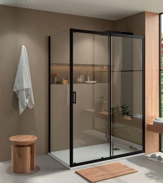 Latéral fixe Clear 2 Noir Mat